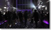 Thumbnail of black LED dance floor